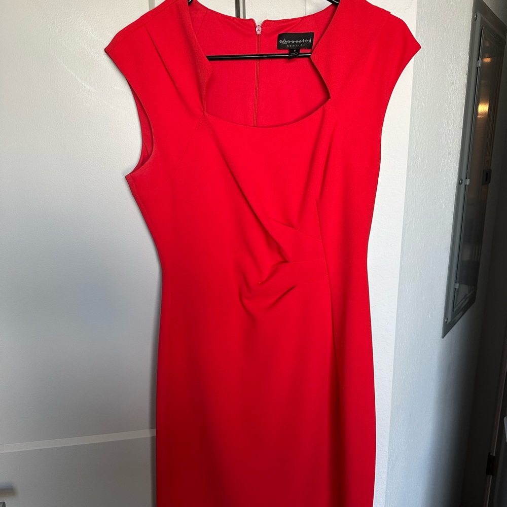 Red dress